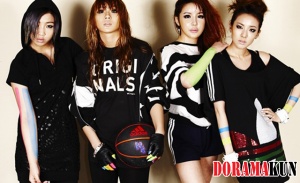 2NE1 для Adidas Summer 2012 Ad Campaign