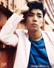 2PM (Wooyoung) для Vogue Girl Magazine June 2014