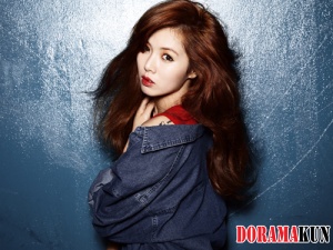 Hyuna (4Minute) для Bubble Pop! Jacket Photo