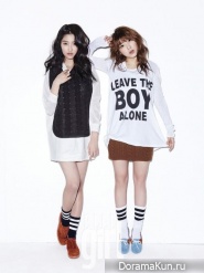 Nam Ji Hyun, Kwon So Hyun для Elle Girl February 2013
