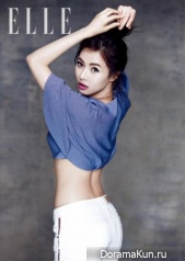 4Minute (Hyun Ah) для Elle Magazine May 2014