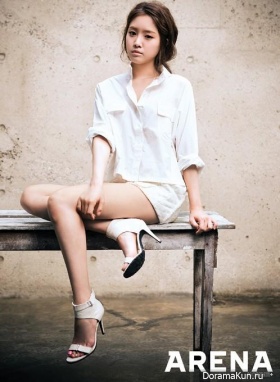 A Pink (Naeun) для Arena Homme Plus September 2013