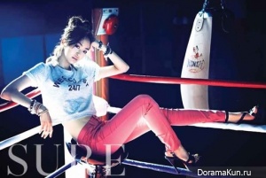 A Pink‘s Jung Eunji и др. для Sure September 2012
