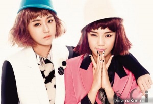 Hyejeong, Seolhyun (AOA) для CeCi February 2013