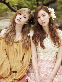After School's UEE, Nana для Vogue Girl June 2011