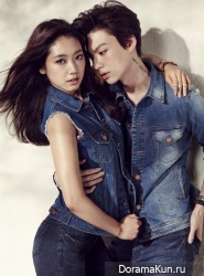 Park Shin Hye, Ahn Jae Hyun для Nylon March 2014