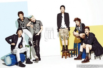 B.A.P для Elle Girl Korea September 2012
