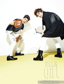 B.A.P для Elle Girl Korea September 2012