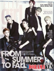 BEAST для Elle Girl Korea August 2012