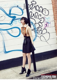 Bae Doo Na для Cosmopolitan Korea September 2014
