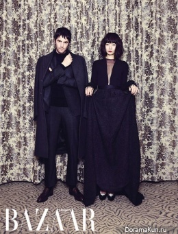 Bae Doo Na для Harper’s Bazaar January 2012