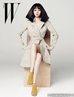 Bae Doo Na для W Korea April 2013
