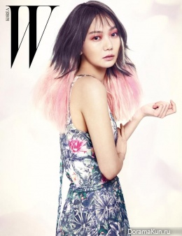 Bae Doo Na для W Korea March 2013