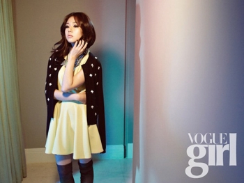 Baek Jin Hee для Vogue Girl Korea February 2012