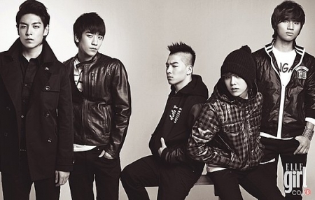 Big Bang для Elle Girl Korea October 2009