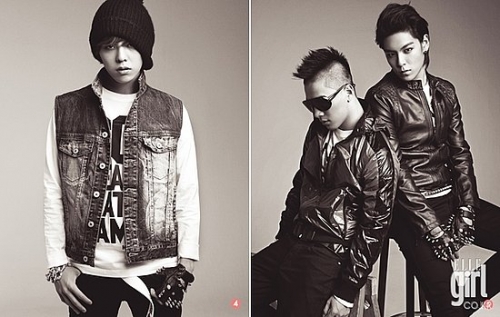 Big Bang для Elle Girl Korea October 2009