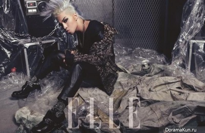 Big Bang (Taeyang) для Elle Korea November 2013