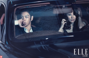 Big Bang's T.O.P, Lee Mi Sook для Elle Korea September 2010