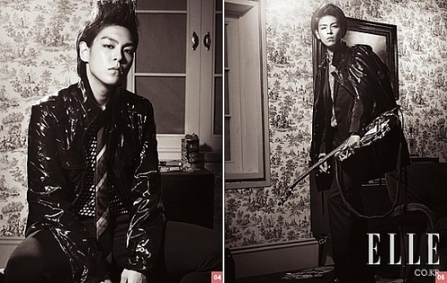 Big Bang's T.O.P для Elle Korea