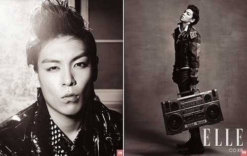 Big Bang's T.O.P для Elle Korea