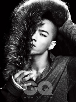 Big Bang's Taeyang для GQ Korea January 2010