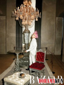Big Bangs G-Dragon для Harpers Bazaar Korea August 2012