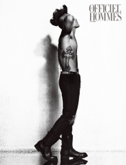 Big Bangs Taeyang для LOfficiel Hommes Korea June 2012