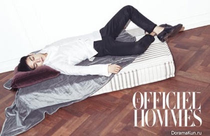 Big Bang (T.O.P) для L'Officiel Hommes Korea November 2013