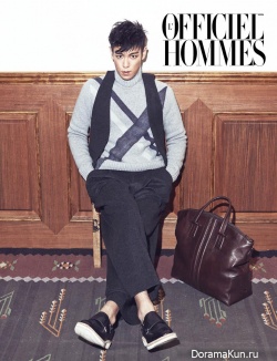 Big Bang (T.O.P) для L'Officiel Hommes November 2013 Extra
