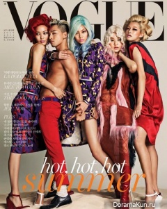Big Bang (Taeyang) для Vogue Magazine July 2014