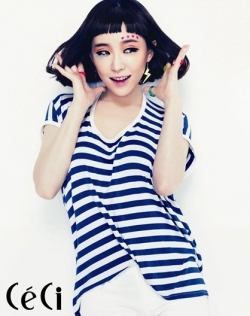 Brown Eyed Girls' Ga In для CéCi June 2012