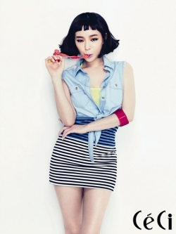 Brown Eyed Girls' Ga In для CéCi June 2012