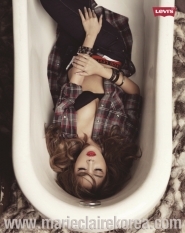 Brown Eyed Girls’ Narsha для Marie Claire Korea December 2011