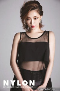 Ga In (Brown Eyed Girls) для NYLON August 2013