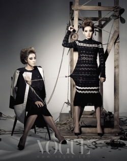 Brown Eyed Girls для Vogue Korea November 2011