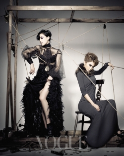 Brown Eyed Girls для Vogue Korea November 2011