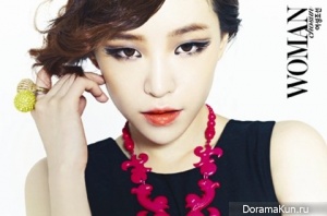 Brown Eyed Girls' Ga In для Woman Chosun September 2012