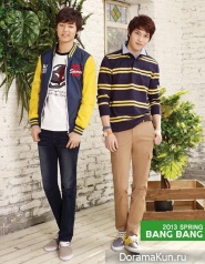 CNBLUE, Kang Sora для BANGBANG Spring 2013 Ads Extra