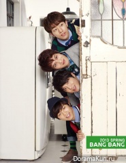 CNBLUE, Kang Sora для BANGBANG Spring 2013 Ads Extra
