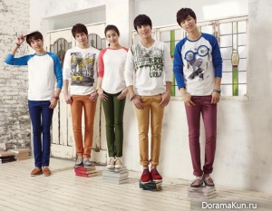 Kang Sora, CNBLUE для BANGBANG Spring 2013 Ads