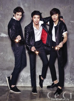 CNBLUE для CéCi January 2013 Extra