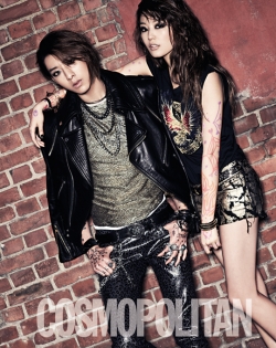 CN Blue's Lee Jung Shin для Cosmopolitan Korea May 2012