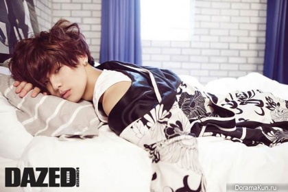 CN Blue (Kang Min Hyuk) для Dazed & Confused Korea May 2013