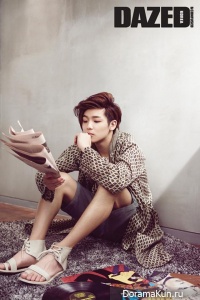 CN Blue (Kang Min Hyuk) для Dazed & Confused Korea May 2013
