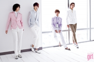 CN Blue для Elle Girl Korea February 2010