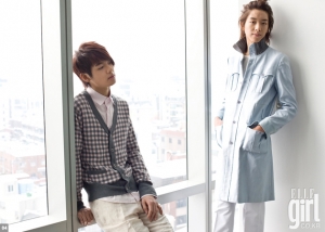 CN Blue для Elle Girl Korea February 2010