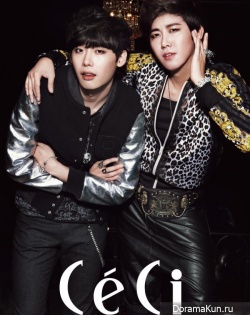 Lee Jong Suk, Kwanghee (ZE:A) для CeCi December 2012