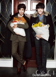 Lee Jong Suk, Kwanghee (ZE:A) для CeCi December 2012