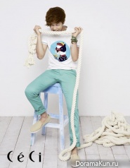 ZE:A (Siwan, Dongjun) для CeCi June 2013