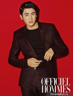 Park Hyeong Sik (ZE:A) для L'Officiel Hommes Korea October 2013